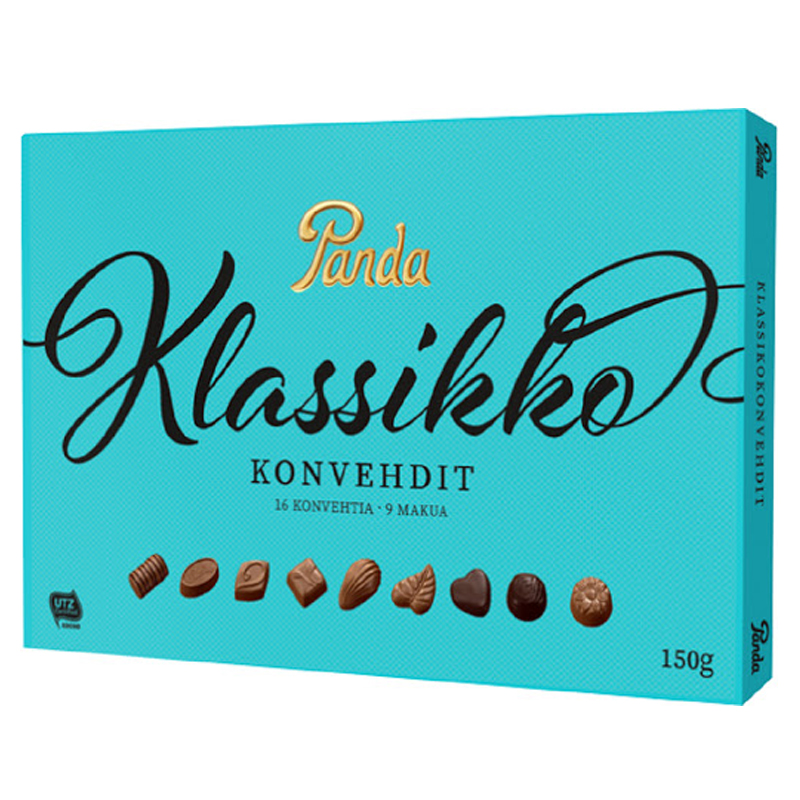 Chokladask " Klassikkokonvehdit" 150g - 50% rabatt