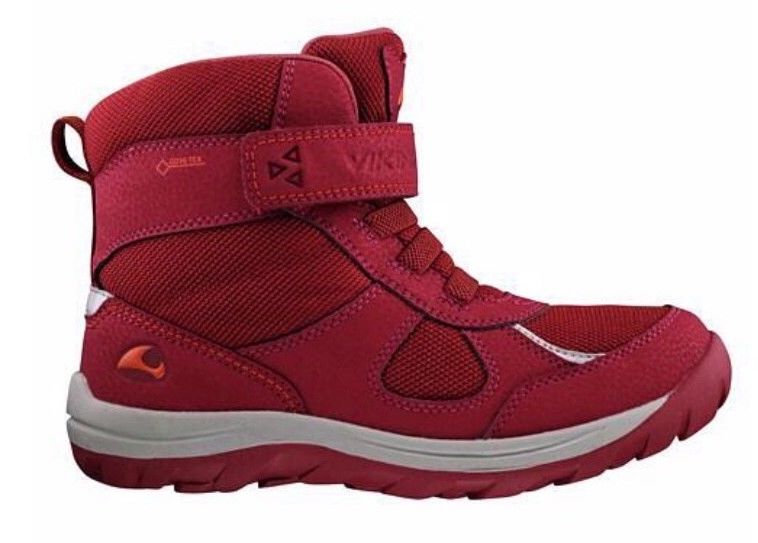 Viking Hernes GTX Vinterkänga, Dark Red/Red, 20