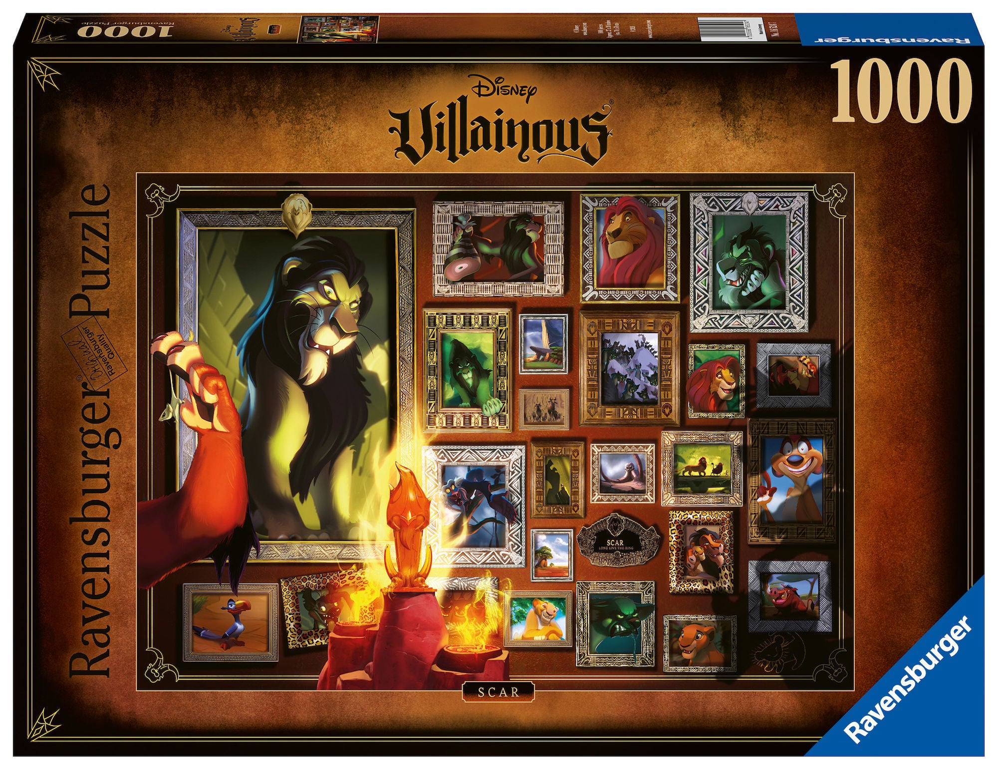 Ravensburger Pussel Disney Villainous: Scar 1000 Bitar
