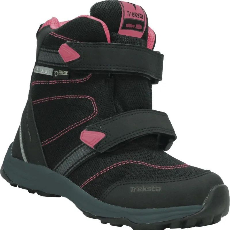 Treksta Run GTX High Vinterkänga, Black/Pink, 23