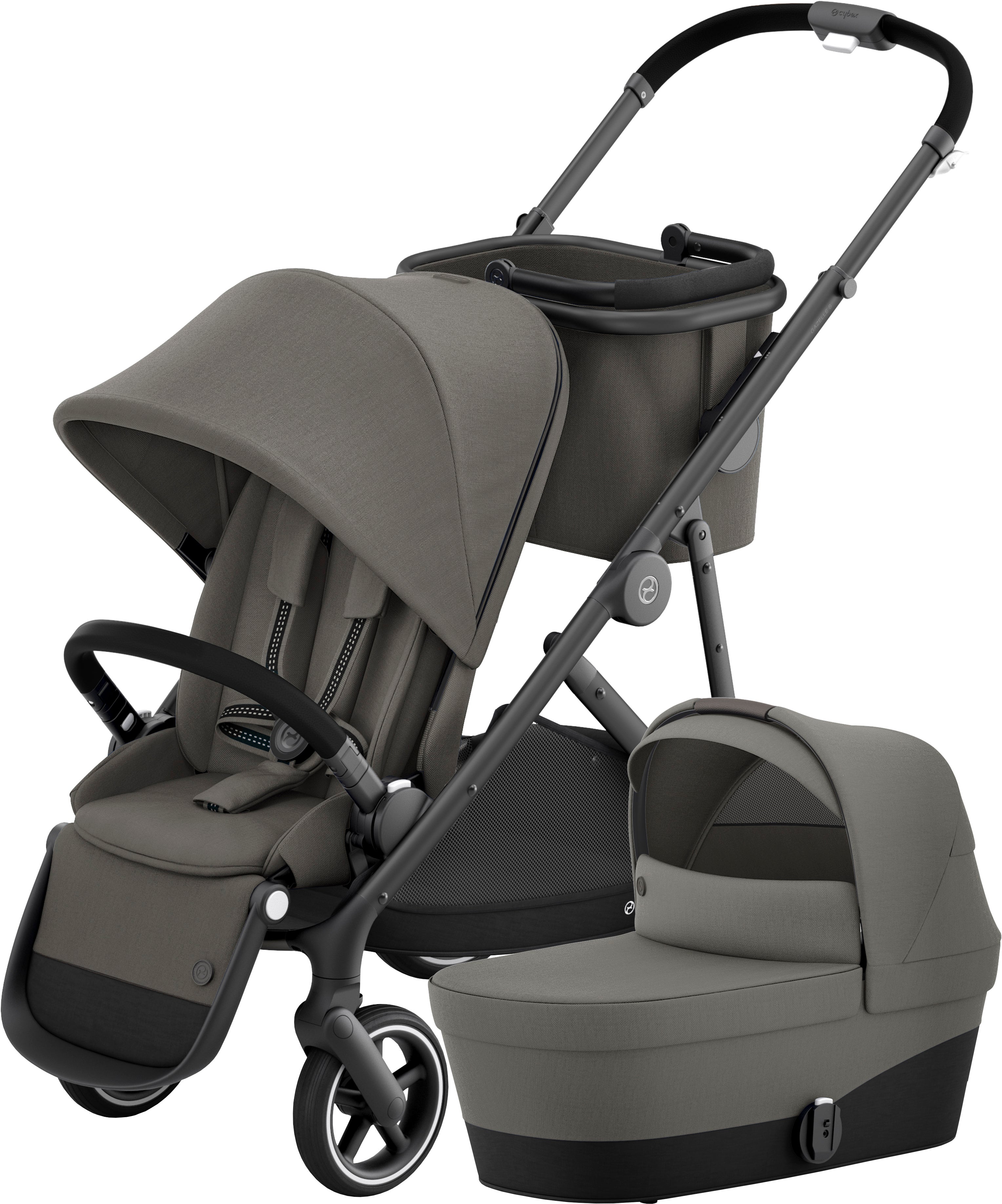 Cybex Gazelle S Duovagn, Black/ Soho Grey