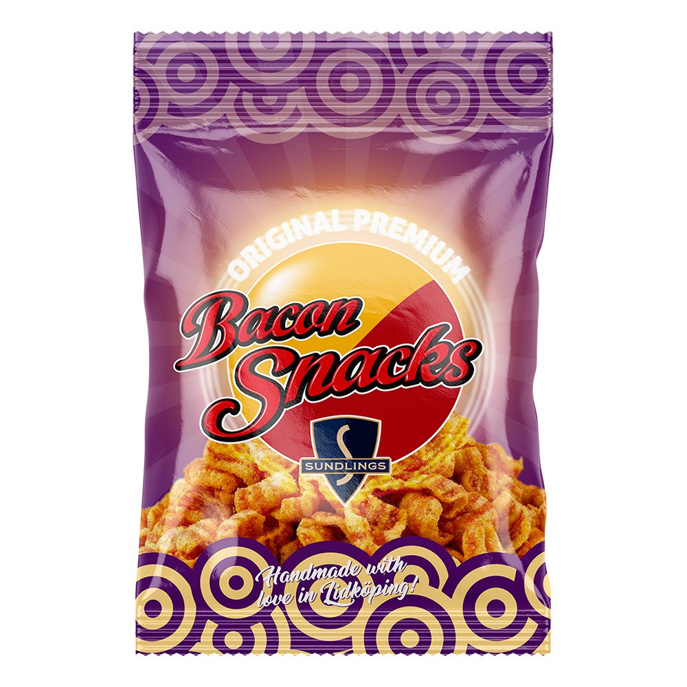 Sundlings Bacon Snacks - 20 g