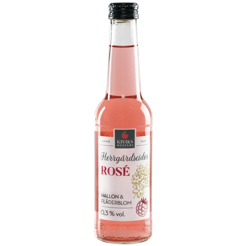Cider Rosé Hallon & Fläderblom 27,5cl - 31% rabatt
