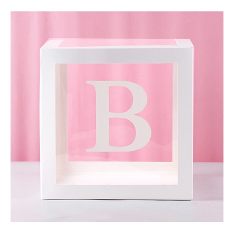 Ballongbox med Bokstav - Bokstav B