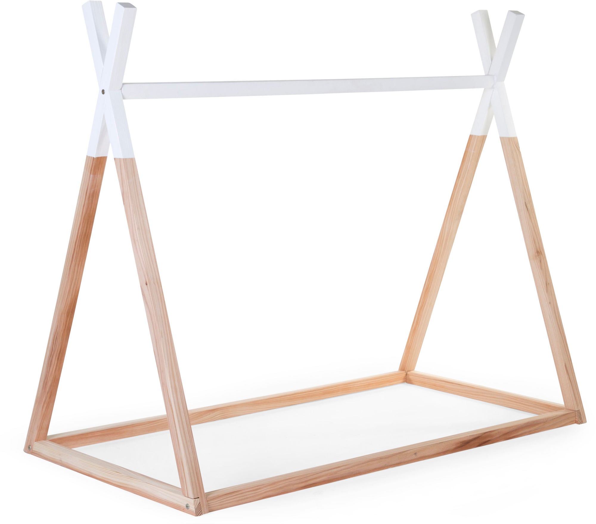 Childhome Juniorsäng Tipi 70x140, Natur/White
