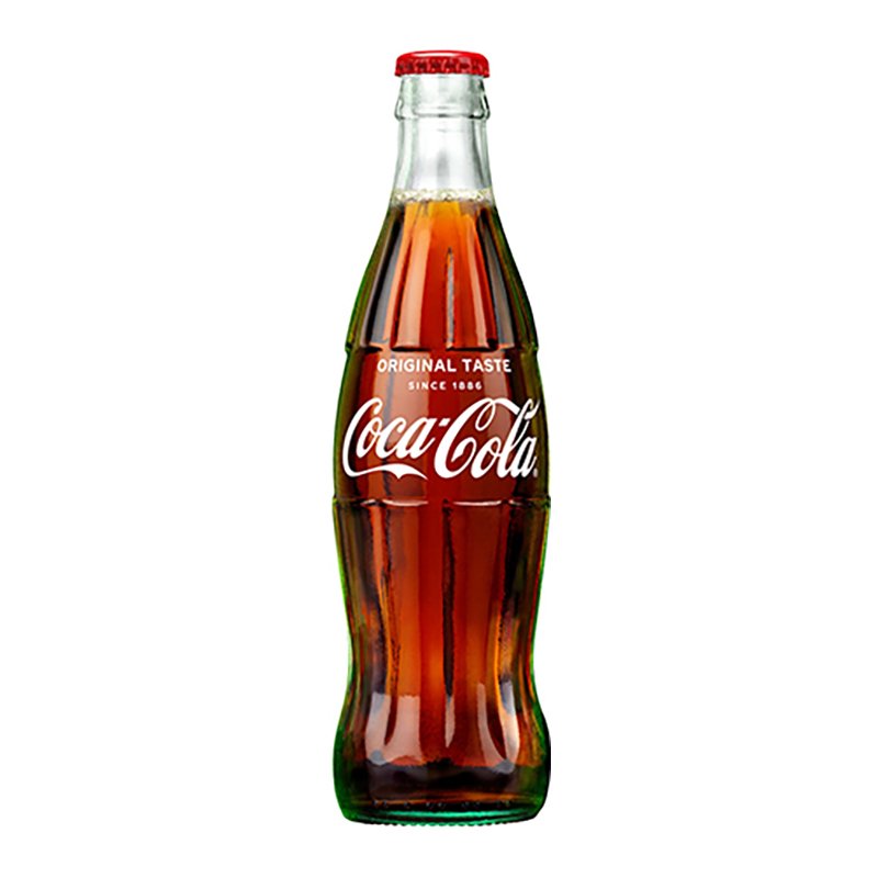 Coca-Cola Glasflaska - 33 cl