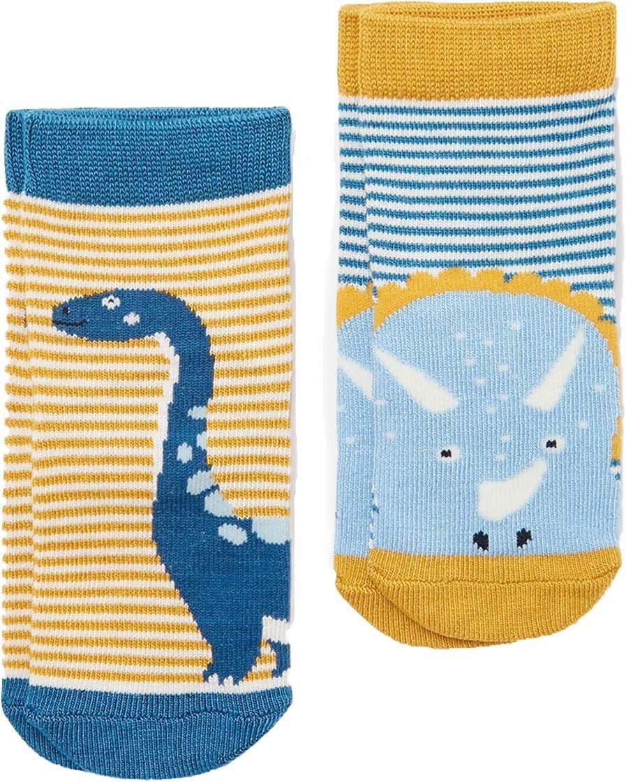 Tom Joules Neat Feet Strumpa 2-pack, Blue, 12-24 Månader