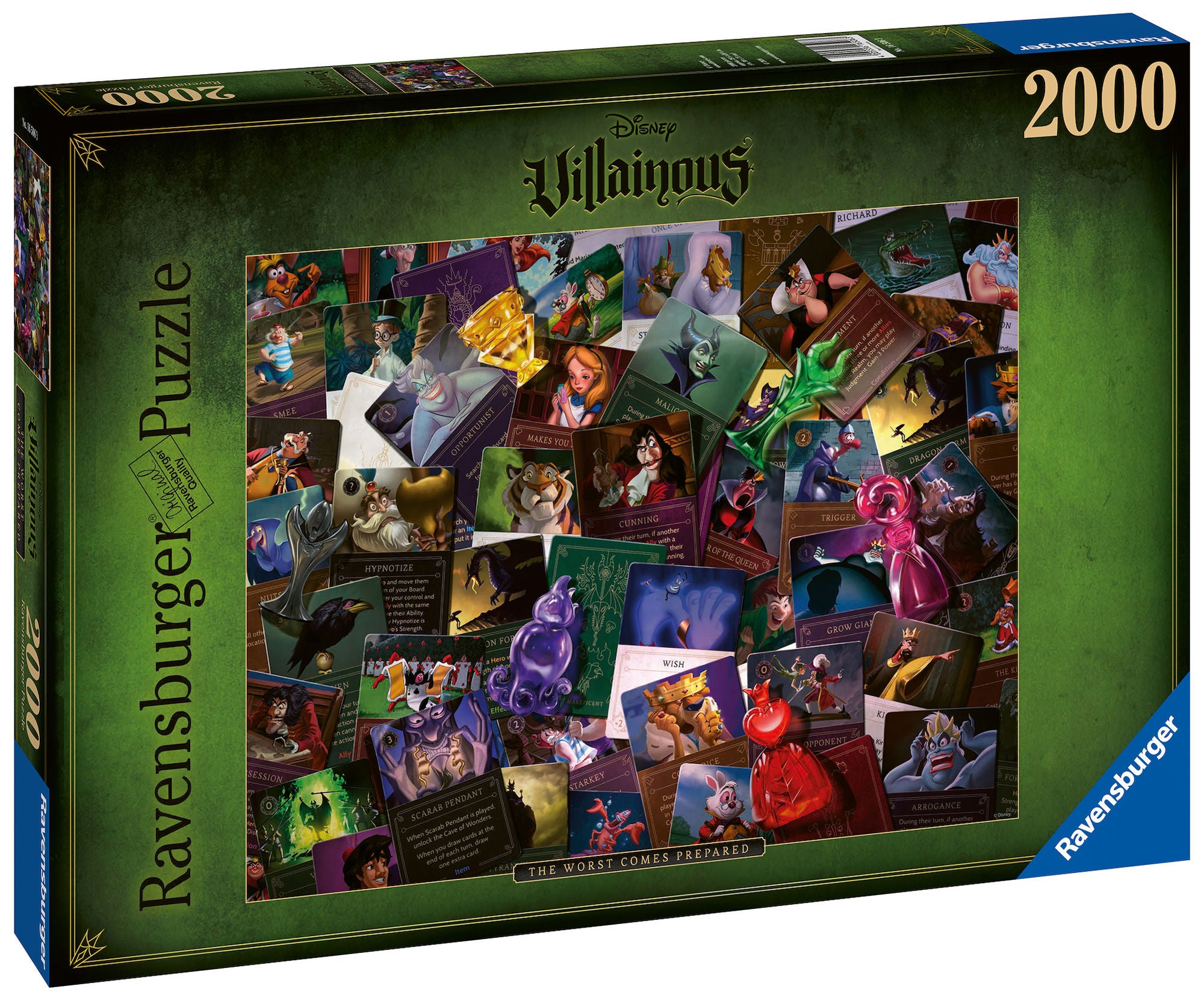 Ravensburger Pussel Disney Skurkar 2000 Bitar