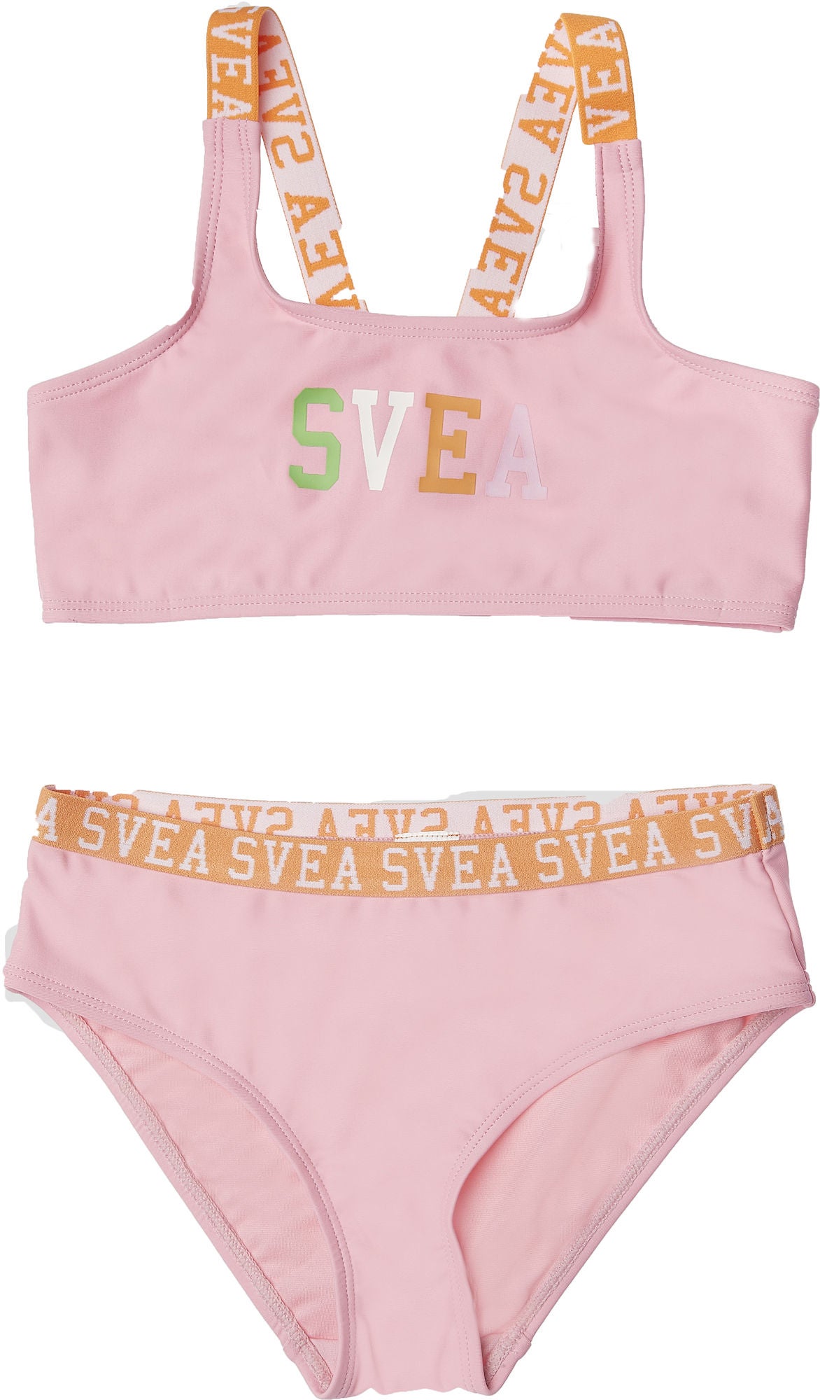Svea Sportig Bikini, Pink, 110