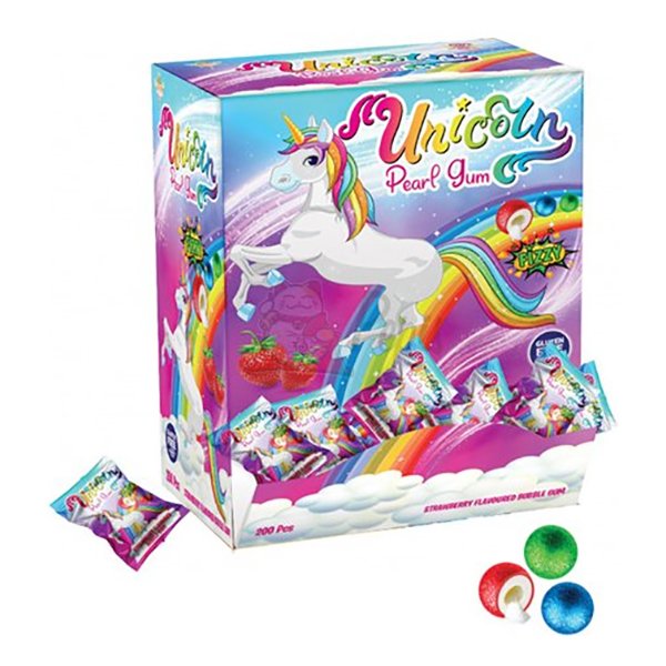 Unicorn Pearl Gum Storpack