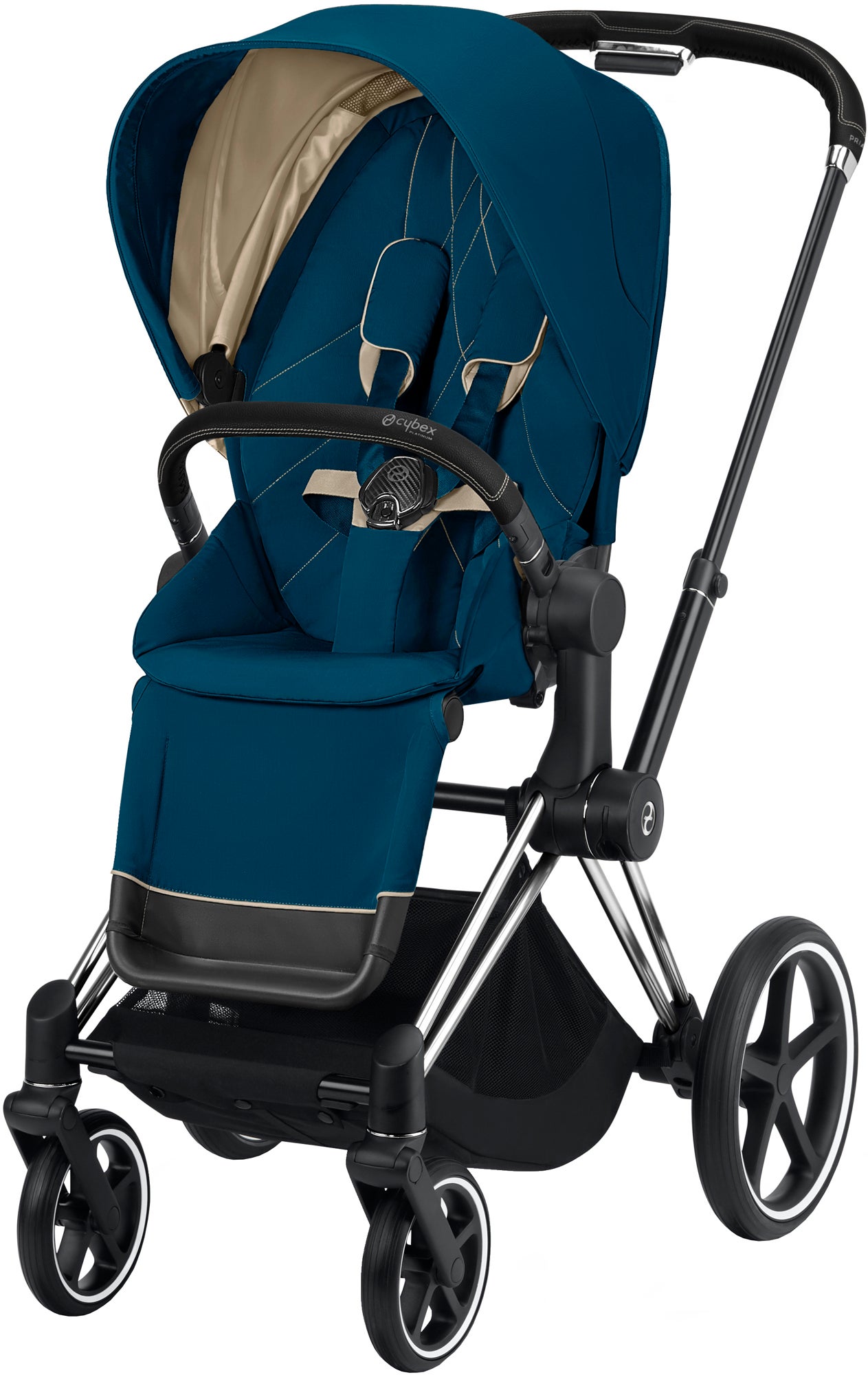 Cybex Priam Sittvagn, Mountain Blue/Chrome Black