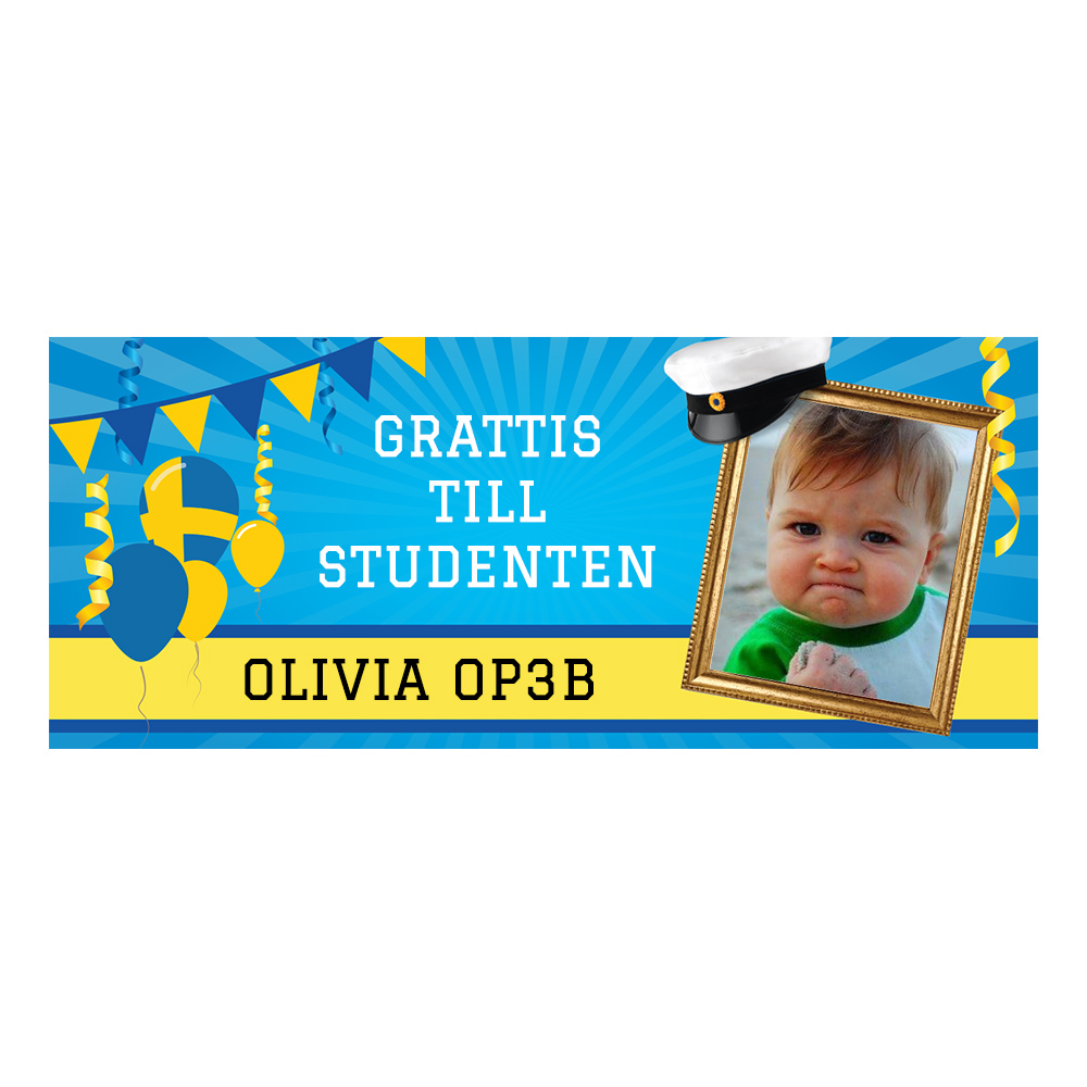Designa Din Egen Studentbanderoll