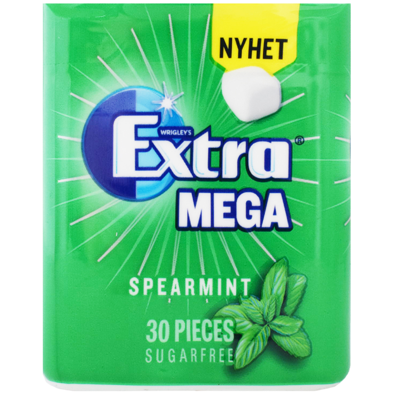Extra Mega Cubes Spearmint - 79% rabatt