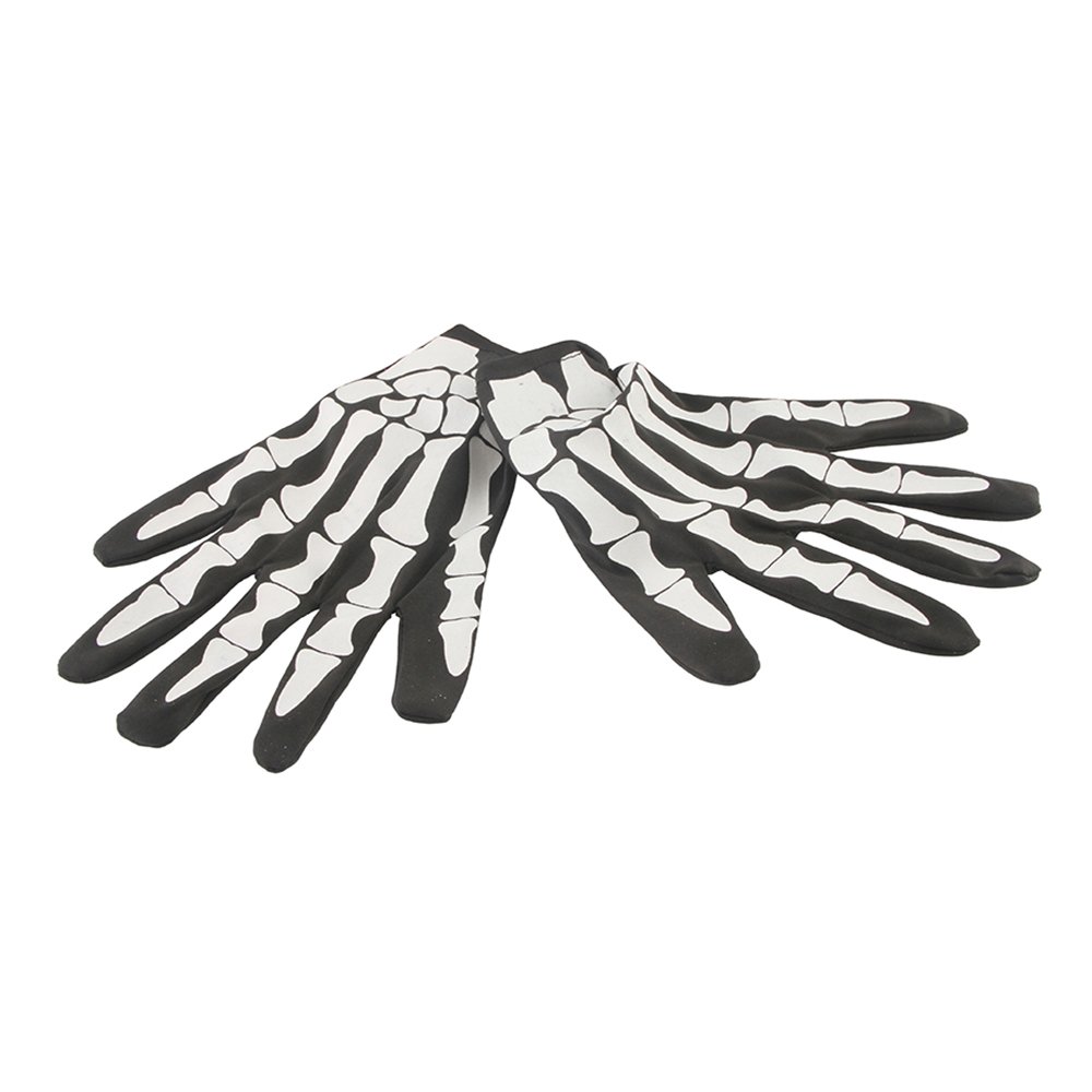 Skeletthandskar Extra Långa - One size