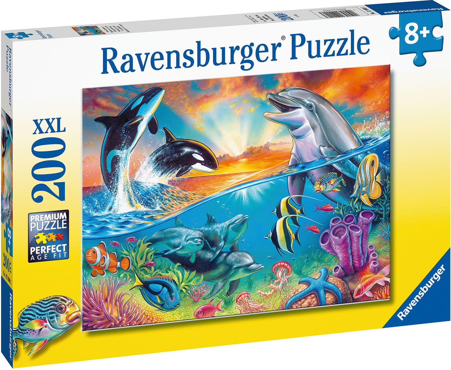 Ravensburger Pussel Havsliv 200 Bitar