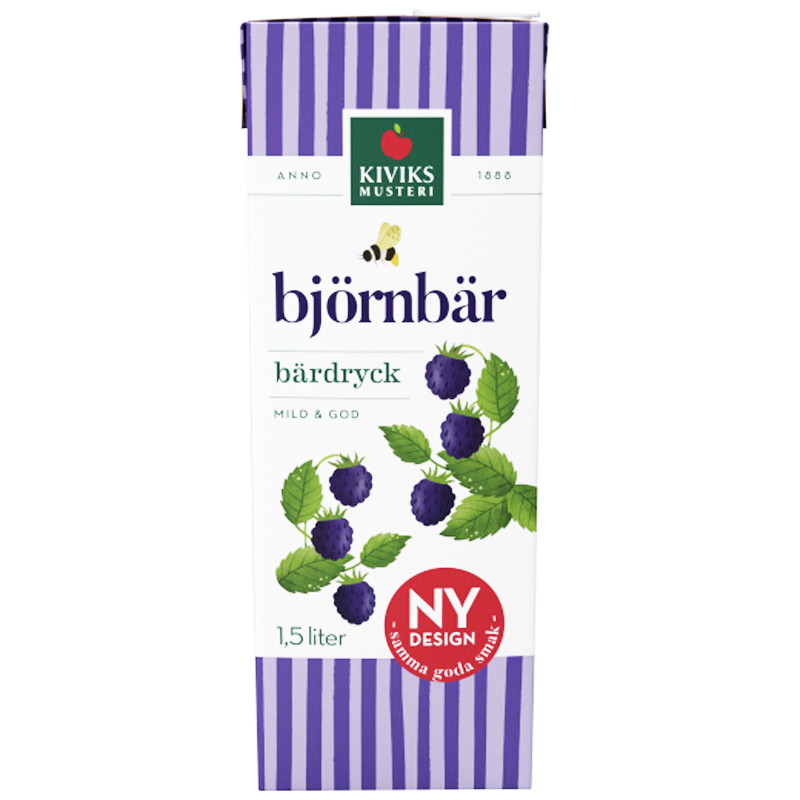 Björnbärsdryck 1,5l - 33% rabatt