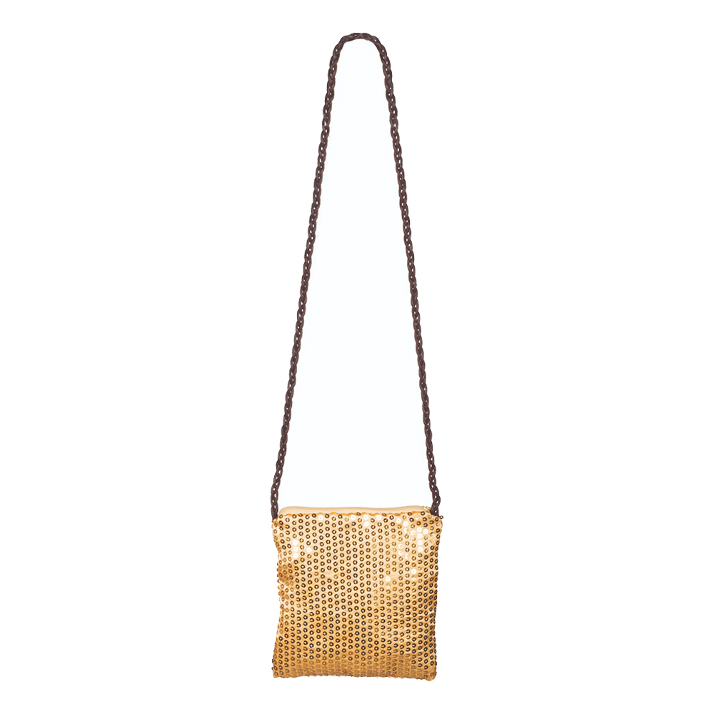 Handväska Paljettguld