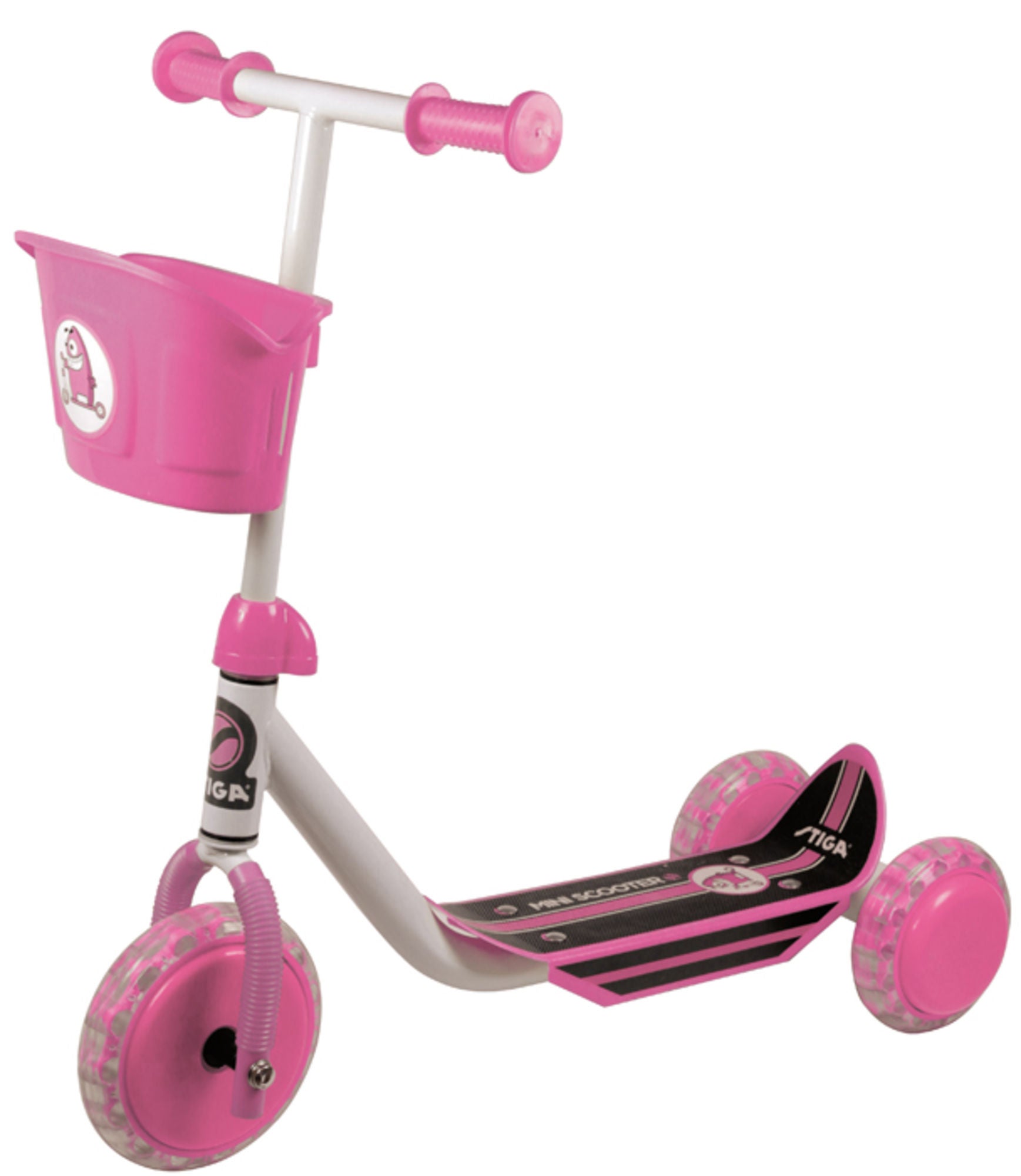 STIGA Scooter Mini Kid 3W Rosa