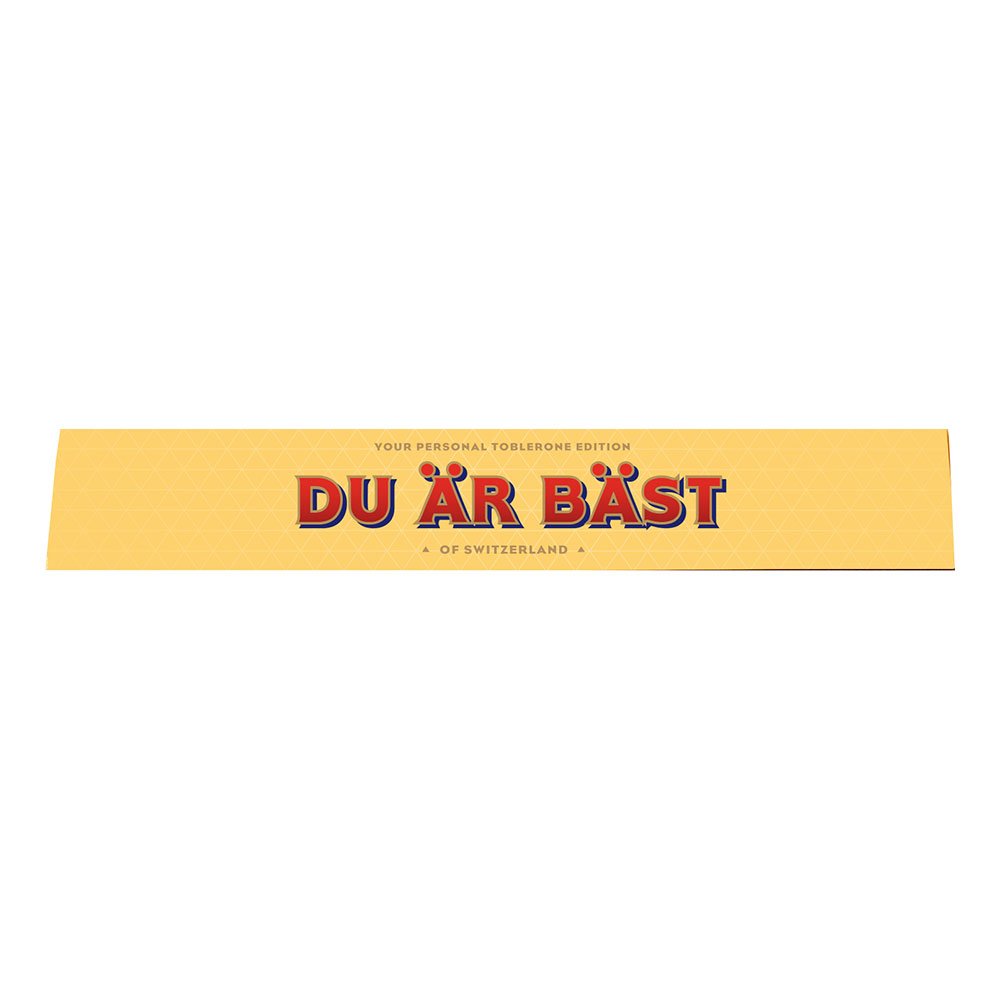 Toblerone Du Är Bäst - 100 gram