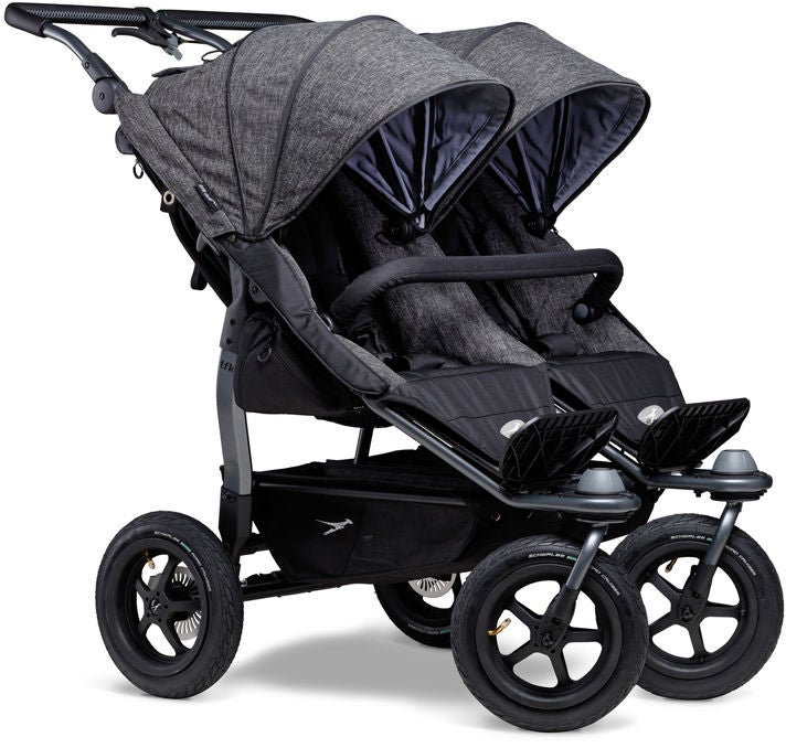 TFK Duo Sport Air Syskonvagn, Premium Anthracite