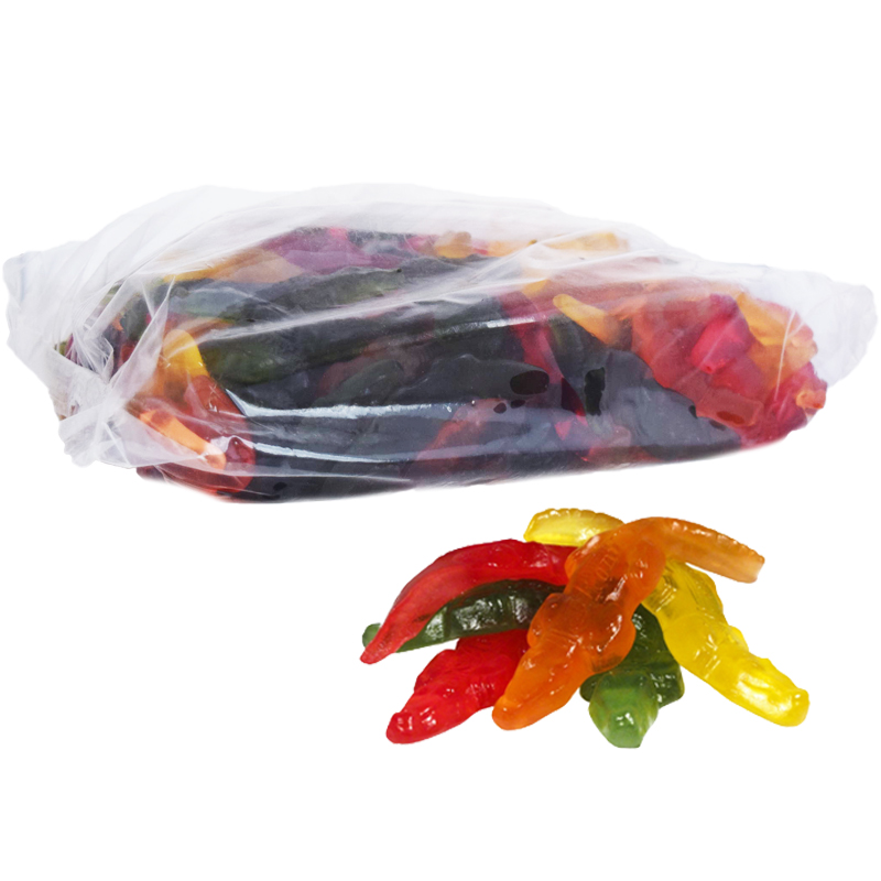Hel Låda Godiskrokodiler 4,5kg - 73% rabatt