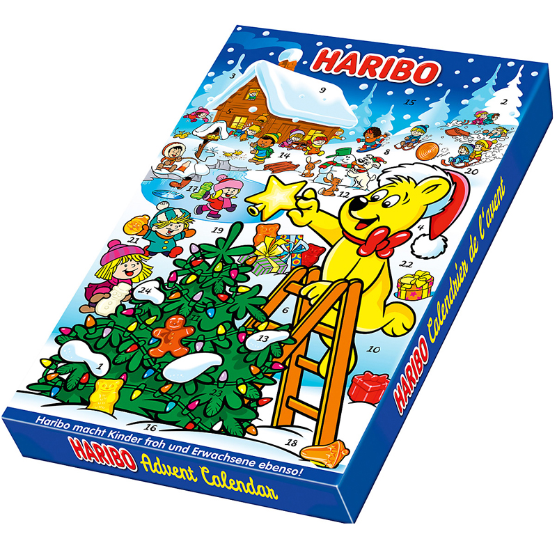 Adventskalender "Haribo" 300g - 71% rabatt