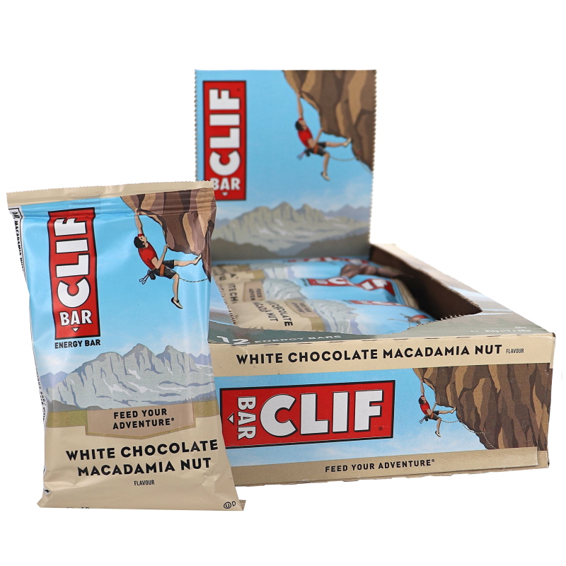 Energibar Macadamianöt & Vit Choklad 12-pack - 53% rabatt