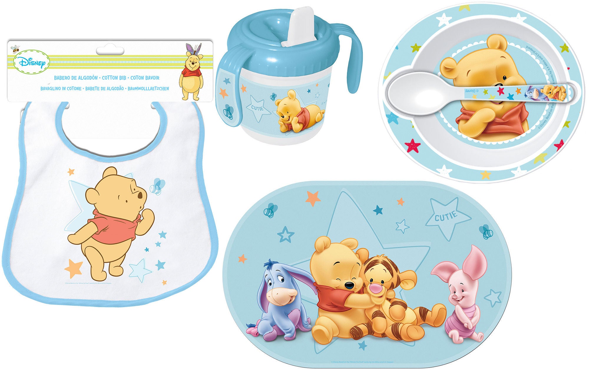 Disney Nalle Puh Matset, Blå