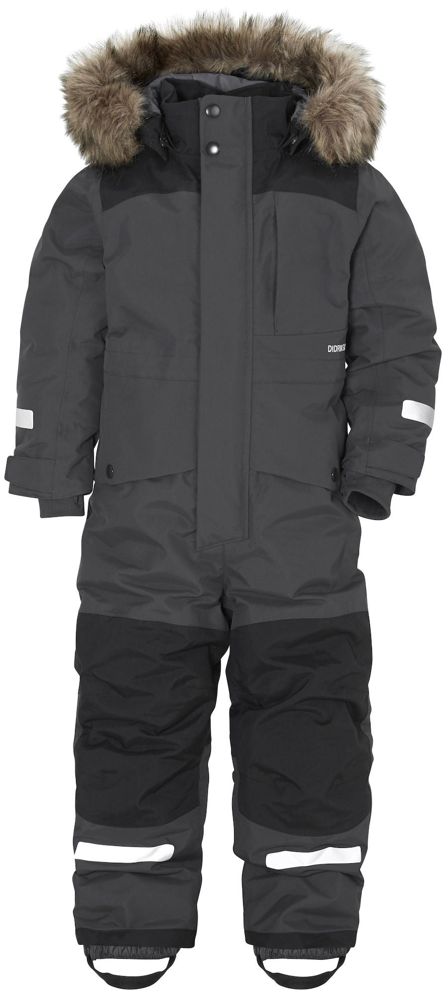 Didriksons Polarbjörnen Overall, Coal Black 80