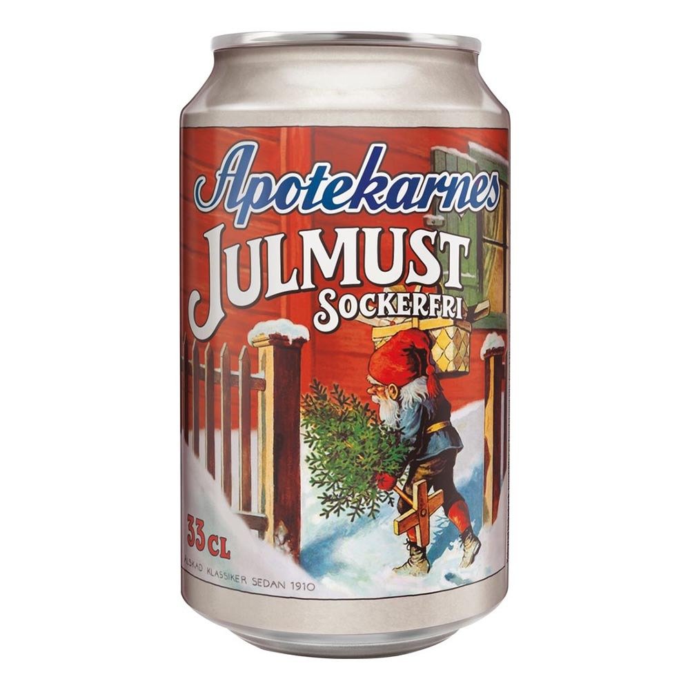 Apotekarnes Julmust Sockerfri - 1-pack