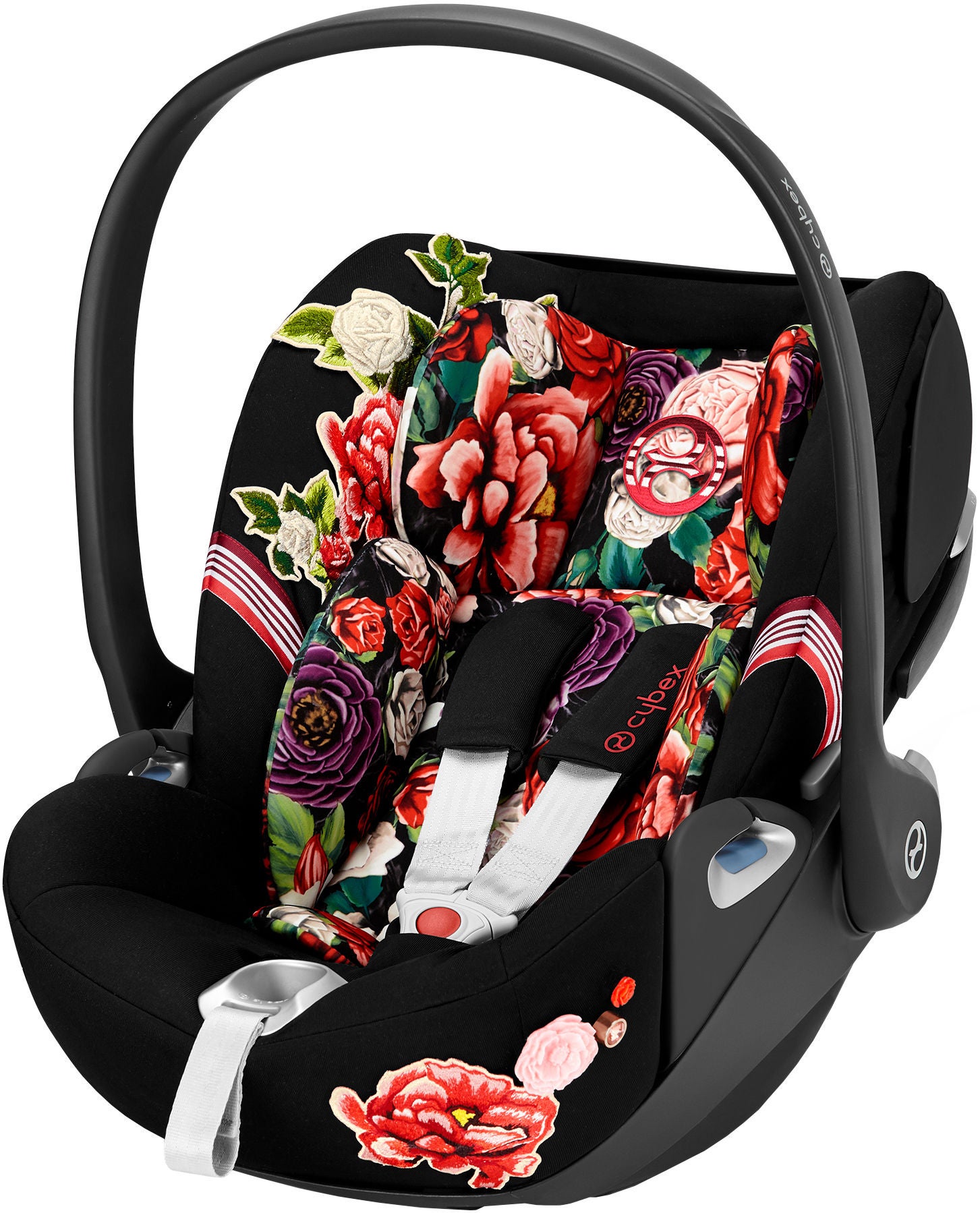 Cybex Cloud Z i-Size Babyskydd, Spring Blossom Dark