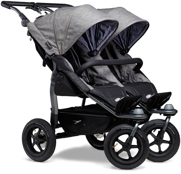 TFK Duo Sport Air Syskonvagn, Premium Grey
