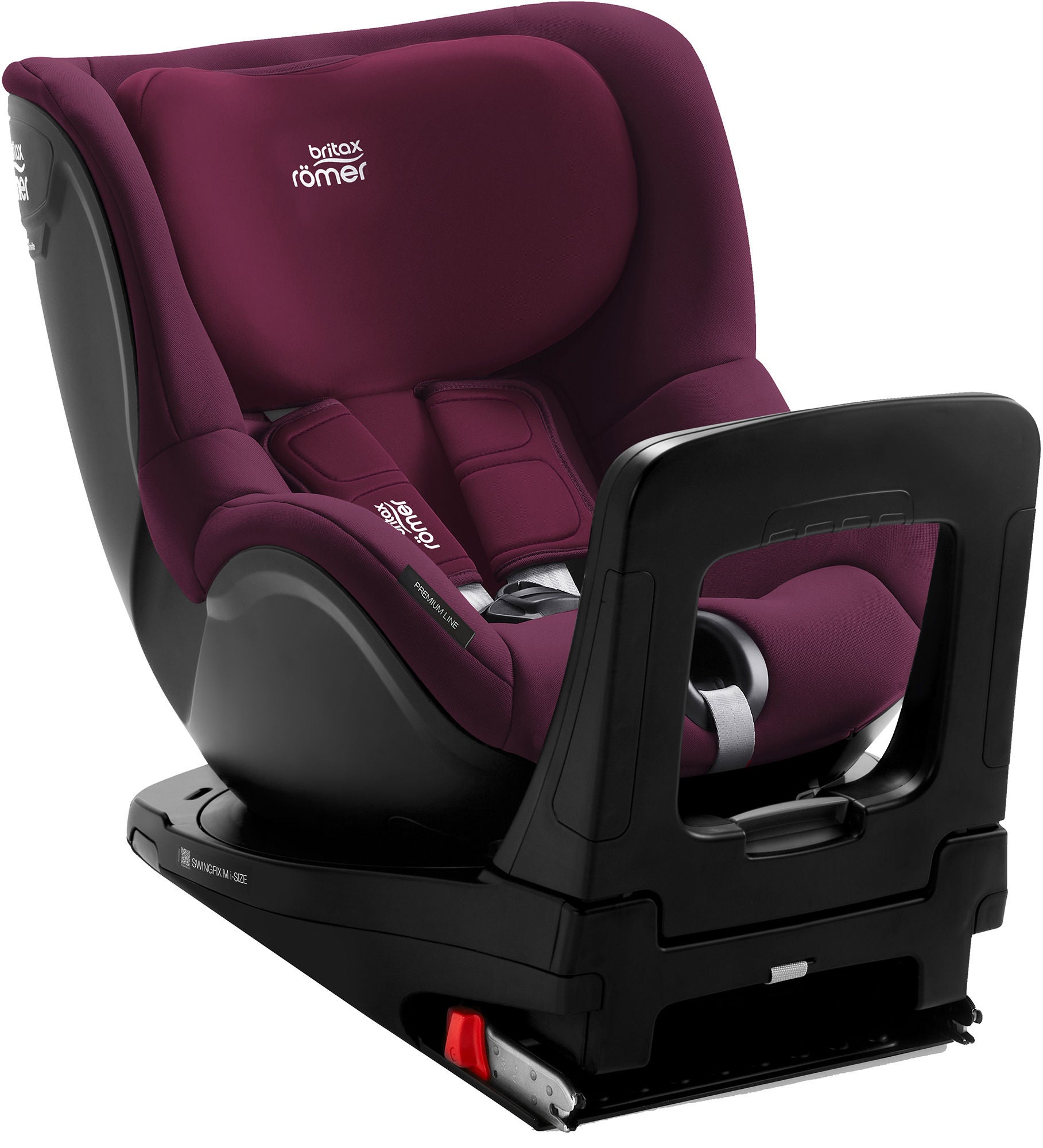 Britax Römer SWINGFIX M i-SIZE Bilbarnstol, BurRed