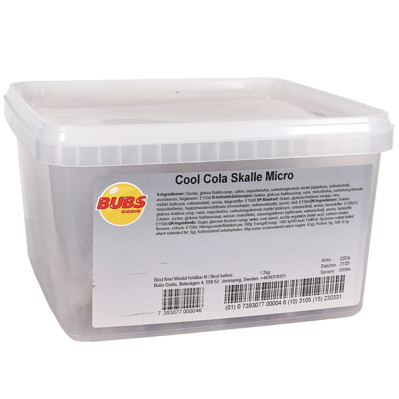 Godis Cool Cola Skalle Micro - 20% rabatt