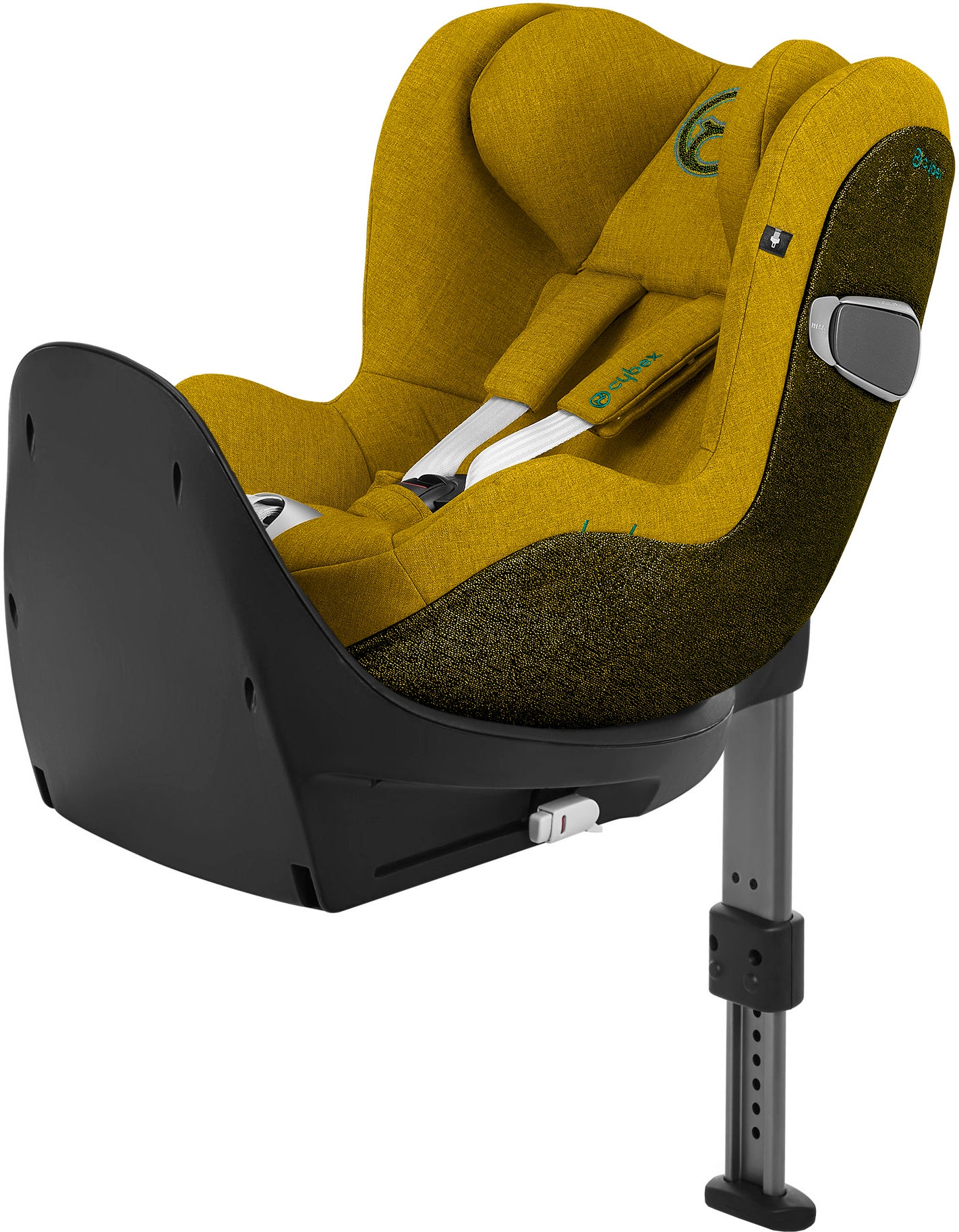 Cybex Sirona Z i-Size Plus Bilbarnstol inkl. Bas, Mustard Yellow