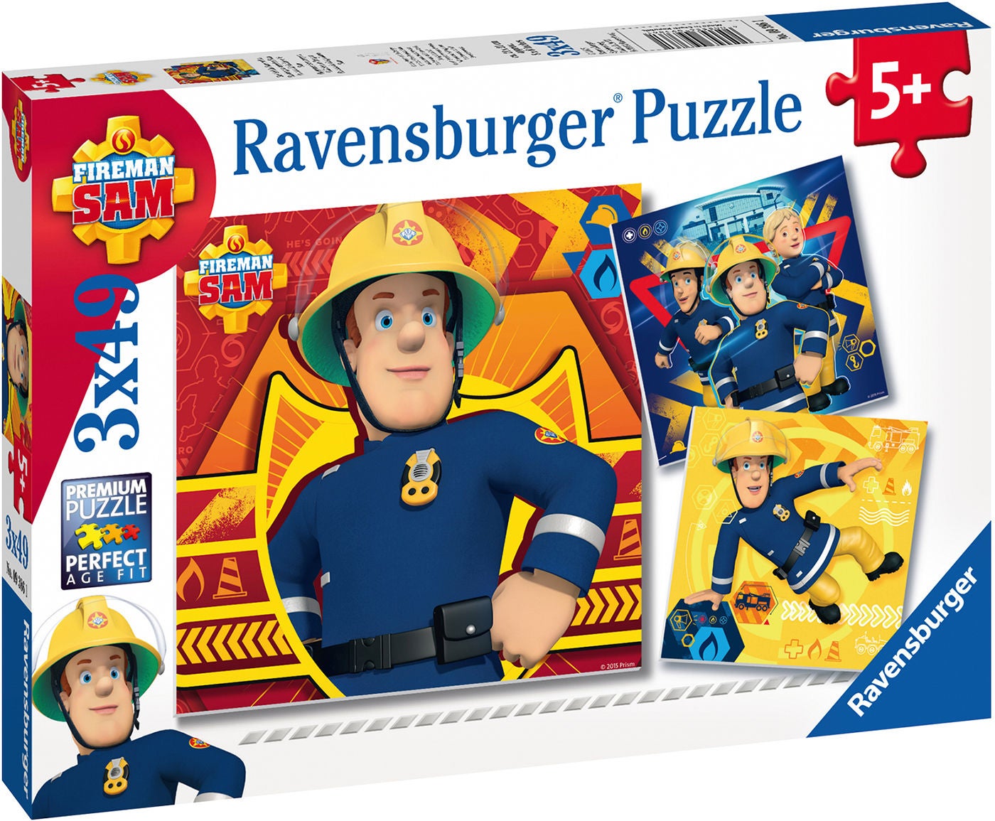 Ravensburger Pussel Brandman Sam 3x49 Bitar