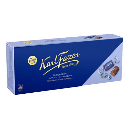 Karl Fazer Blåbärschoklad I Ask - 228 gram