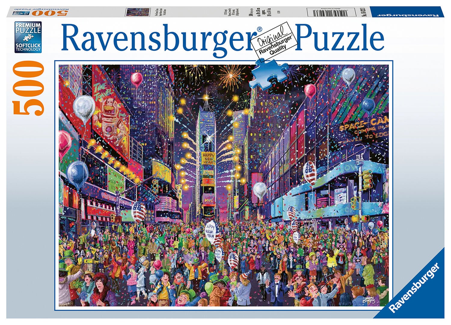 Ravensburger Pussel Nyår I Times Square 500 Bitar