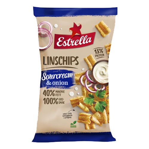 Estrella Linschips Sourcream & Onion - 110 g
