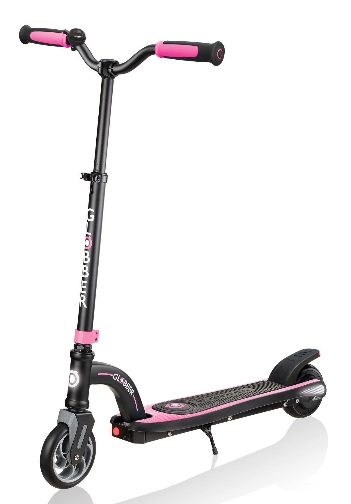 Globber E.Motion Elektrisk Sparkcykel, Svart/Rosa