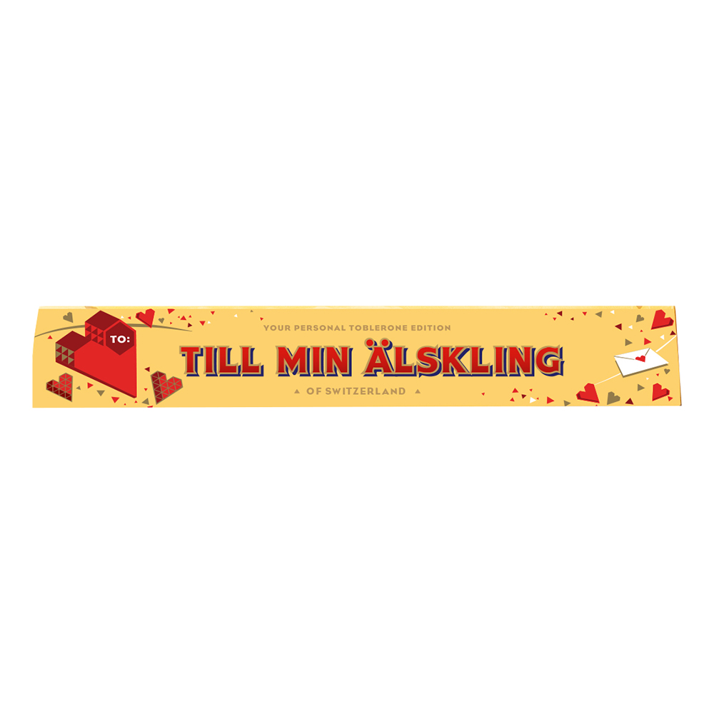 Toblerone Till Min Älskling - 100 gram