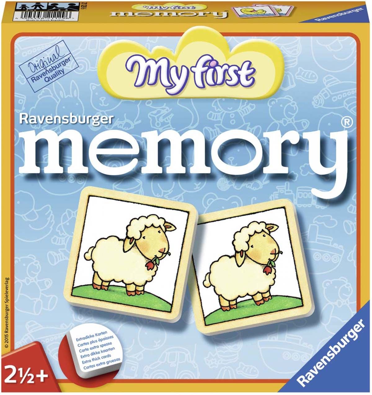 Ravensburger Memory® Mitt Första Memory, Djur