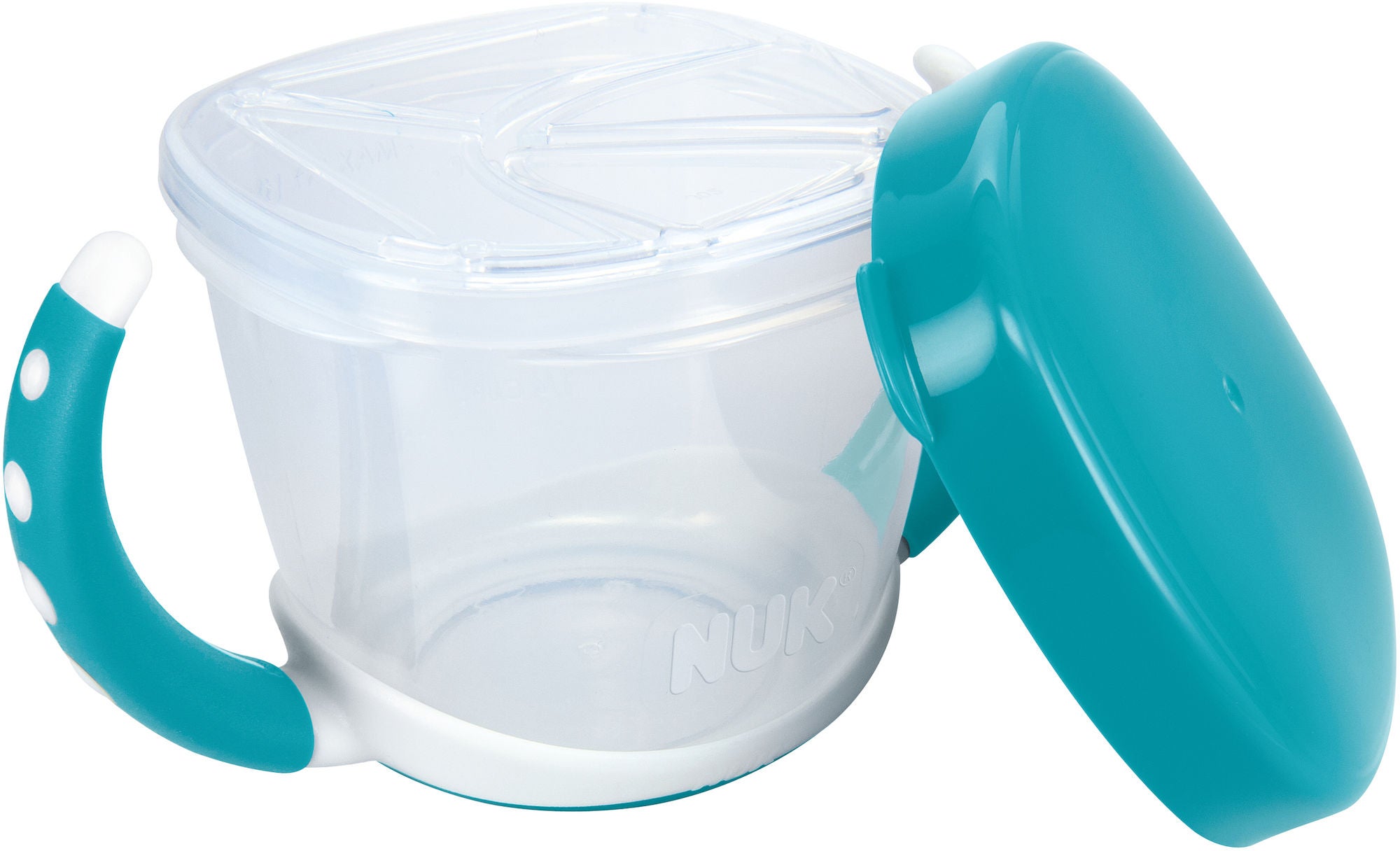 NUK Easy Learning Snack Box Matlåda, Petrol