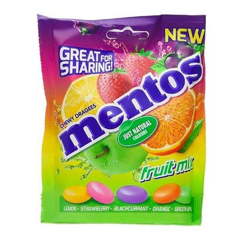 Mentos Fruit Mixbag - 140 gram