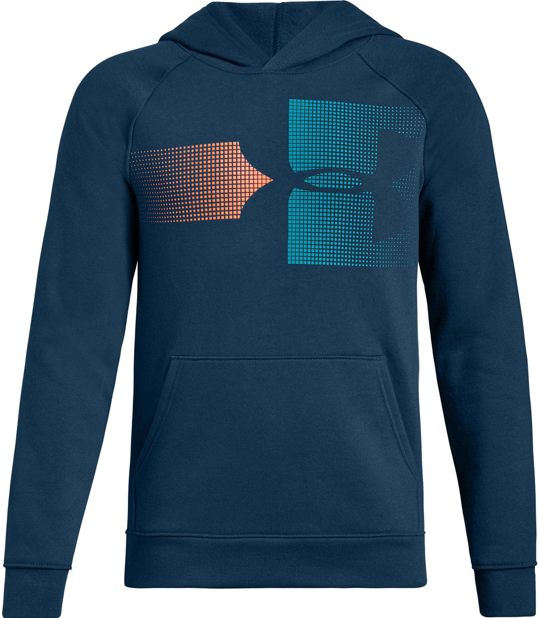 Under Armour Rival Logo Huvtröja, Techno Teal XS