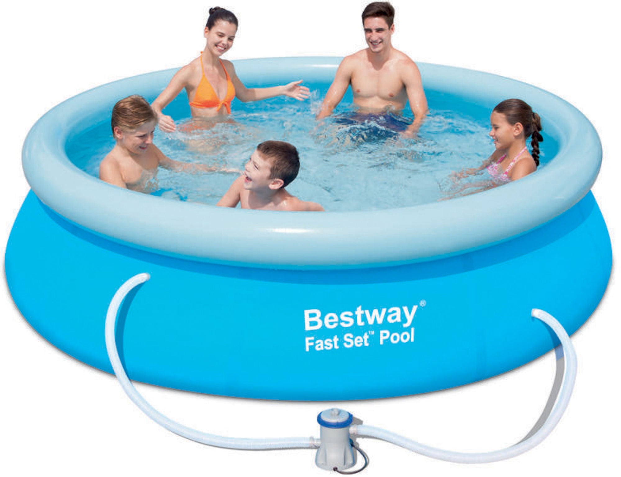 Bestway Fast Set Pool m. Tillbehör Ø305