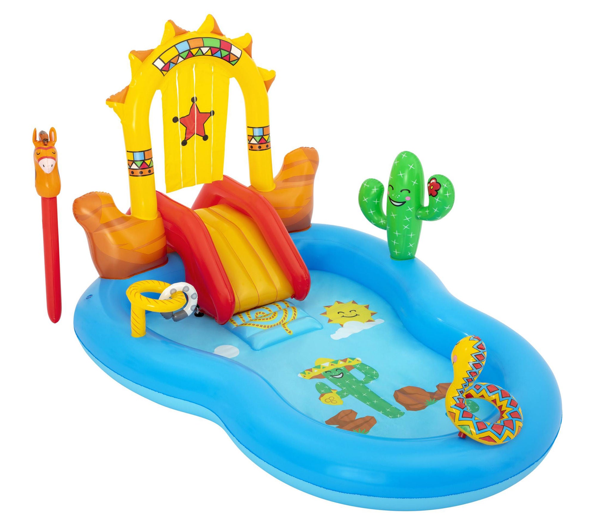 Bestway Vattenpark Wild West 2.64 x 1.88 x 1.40 m