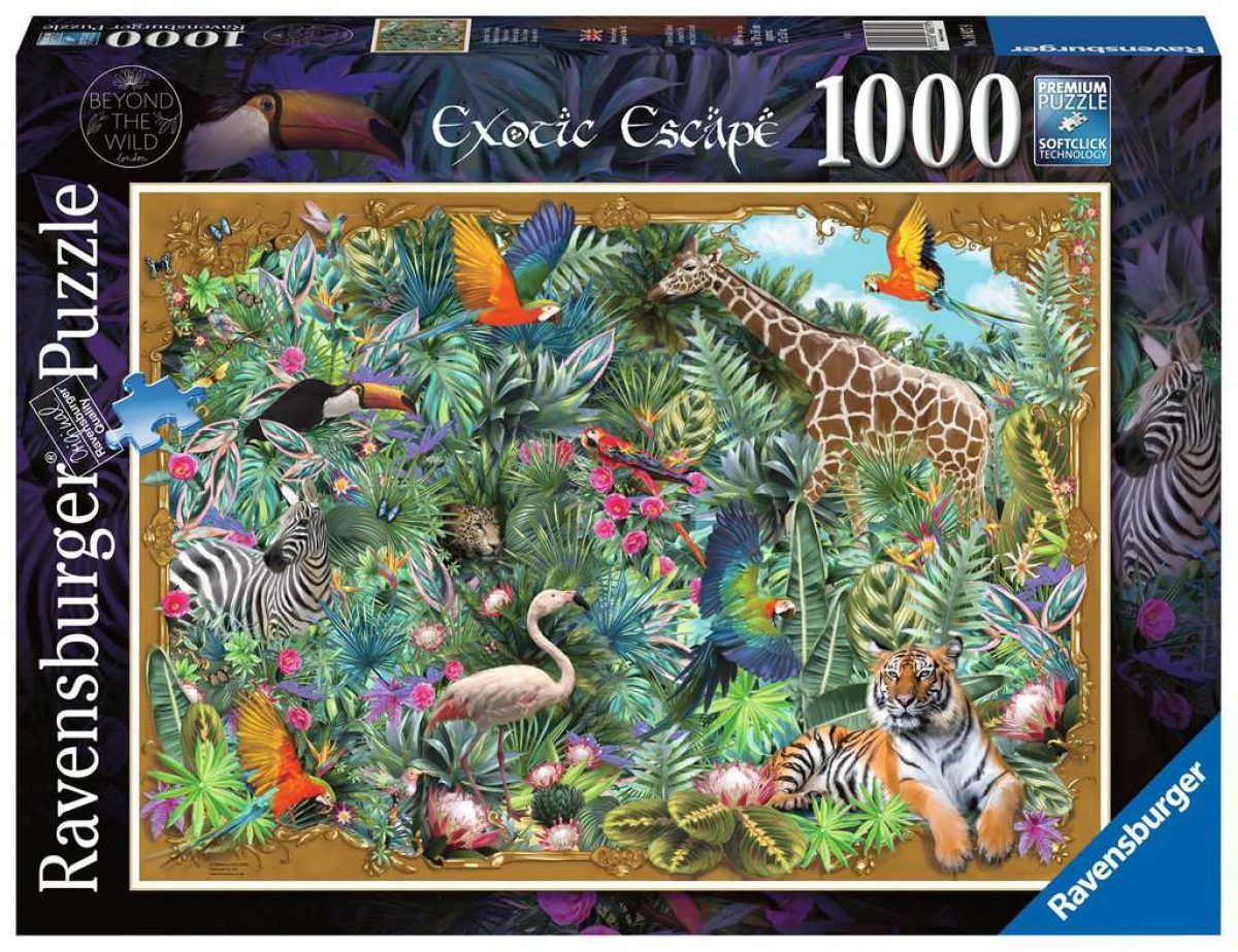 Ravensburger Pussel Bortom Det Vilda, 1000 Bitar