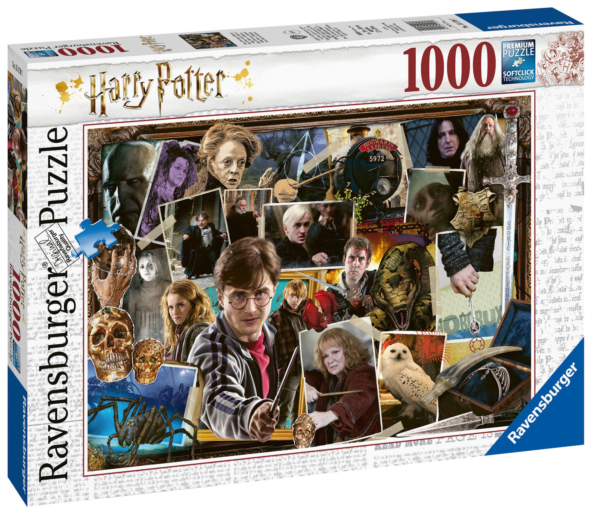 Ravensburger Pussel Harry Potter Voldemort 1000 Bitar