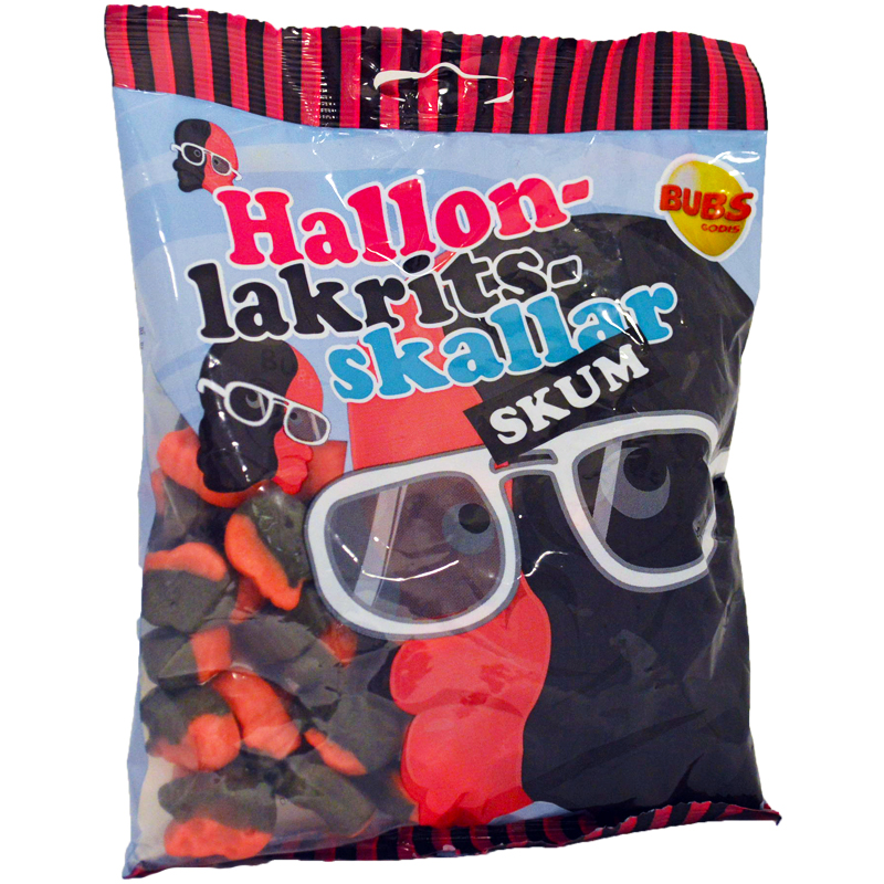 Hallonlakristskallar Skum - 50% rabatt